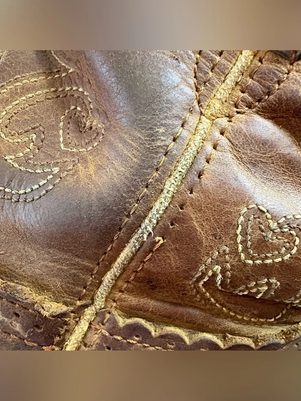 Ariat Fancy Fringed Western Boots Youth 5 Mustang Molly Pink Flame Stitching